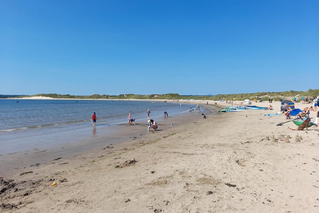 Beadnell is well known for its beautiful large beach.