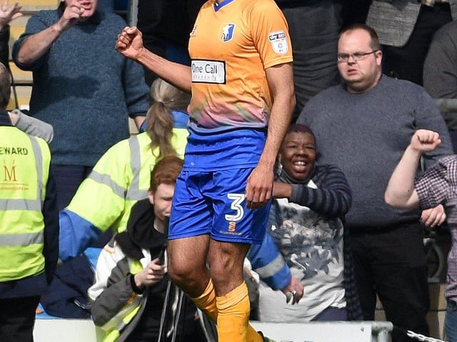 Mal Benning celebrates his winning goal