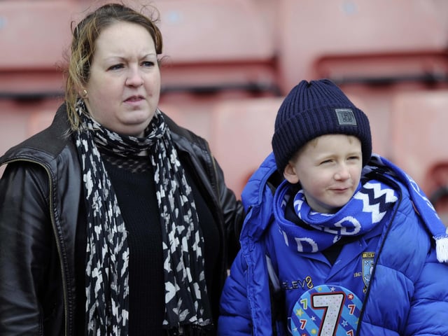 A birthday boy at Oakwell to see Sheffield Wednesday take on Barnsley at Oakwell in 2018