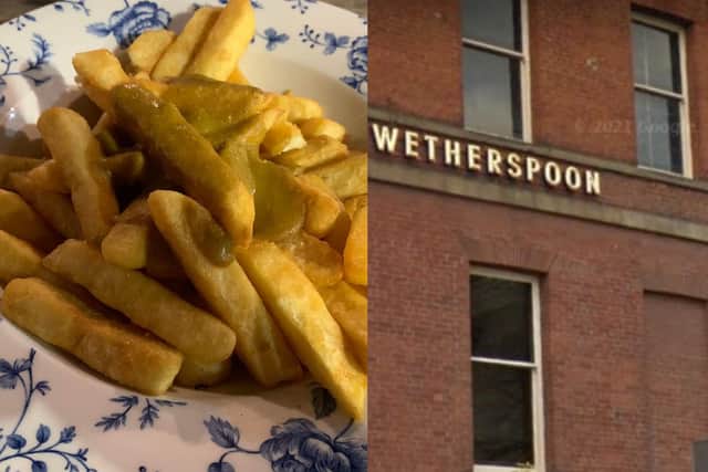 Sheffield pubs including Sheffield Waterworks Company have appeared in viral Facebook group Wetherspoons Paltry Chip Count. Photo by Chloe Henry/Google Maps.