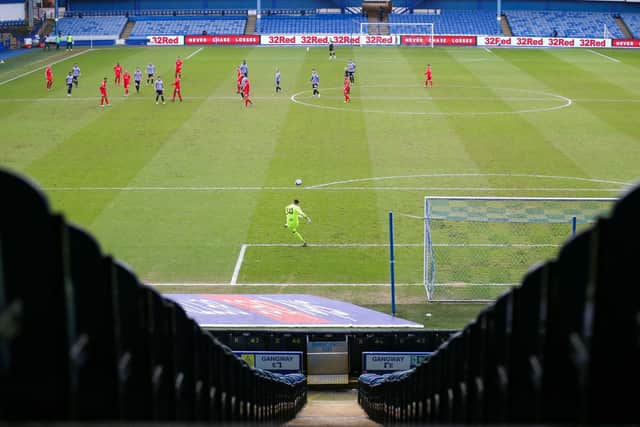 Sheffield Wednesday aren't likely to see fans back at Hillsborough this season. (Isaac Parkin/PA Wire)