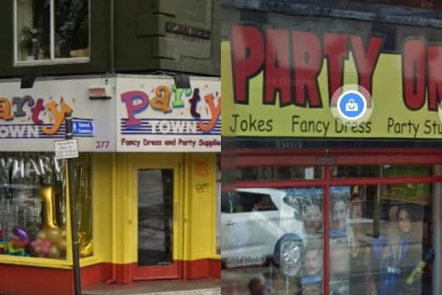There are two popular fancy dress shops in Sheffield where you can pick up everything you need for your Halloween costume - Party On on Division Street and Party Town on Ecclesall Road.