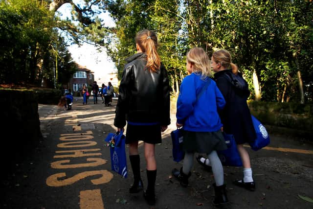 Children walk home (Photo by Clive Brunskill/Getty Images)
