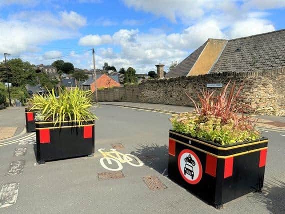 Sheffield City Council active travel neighbourhood barriers in Townend Road, Crookes, Sheffield. Picture: Sheffield Council