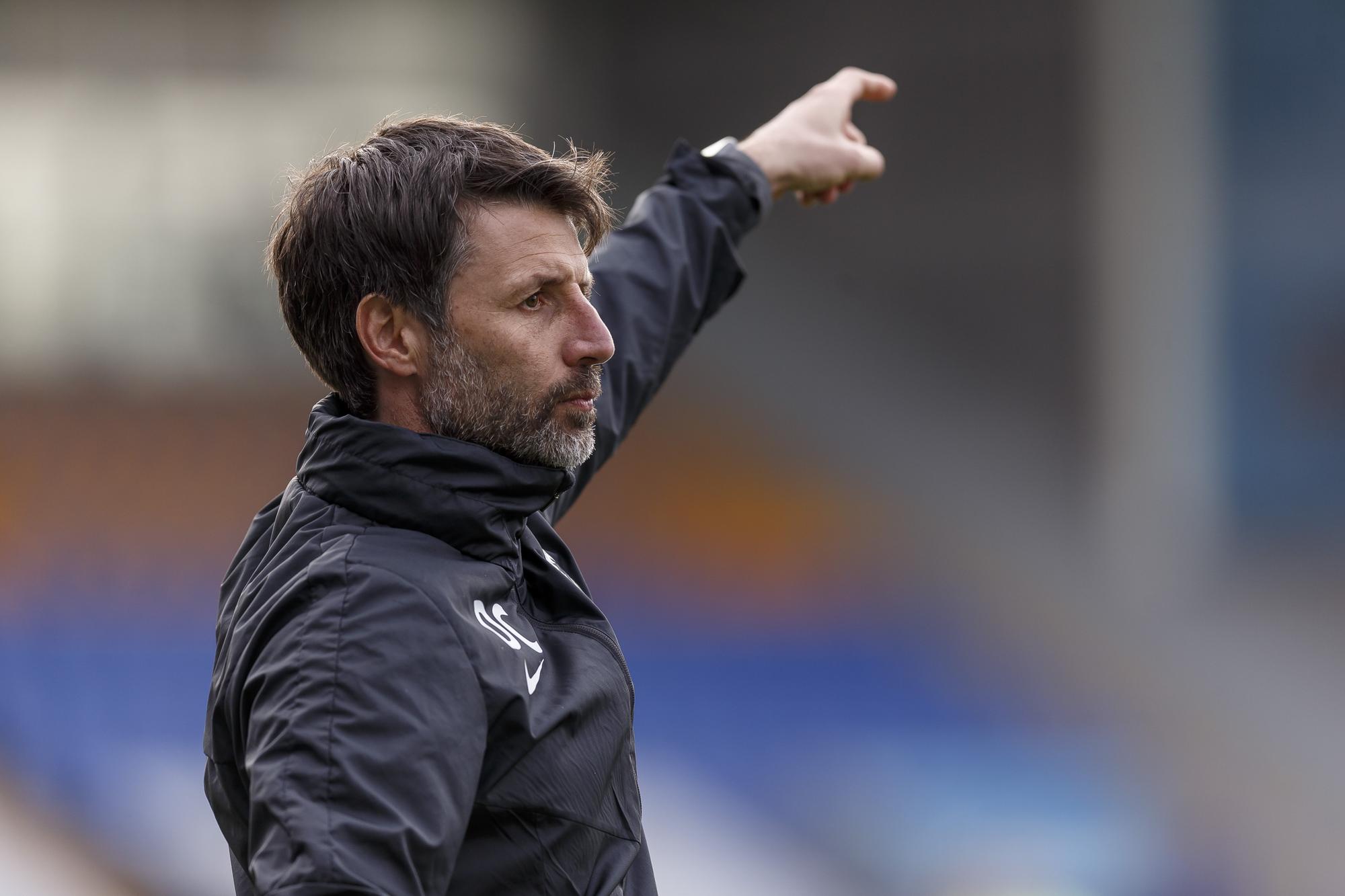 Pompey head coach Danny Cowley.  Picture: Daniel Chesterton/phcimages.com