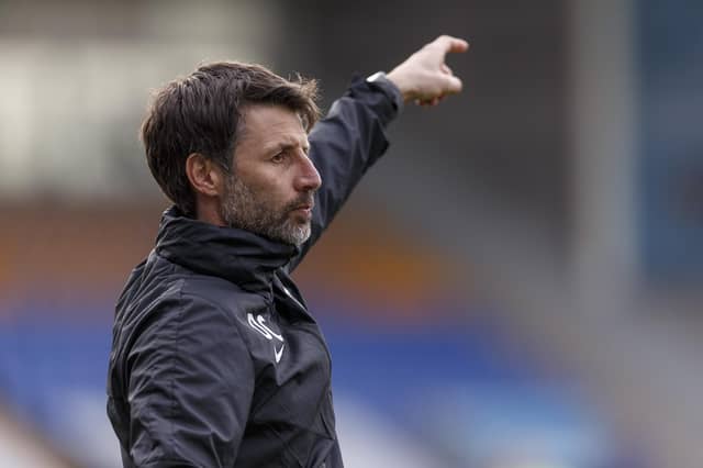Pompey head coach Danny Cowley. Picture: Daniel Chesterton/phcimages.com