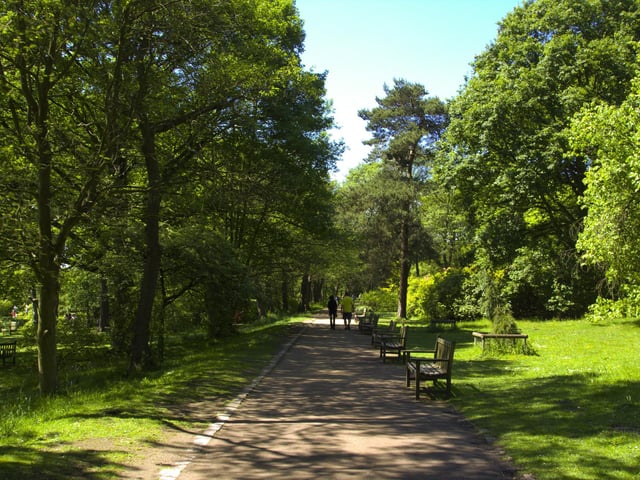 This city park has acres of land for you and your pooch to explore. It includes not only parkland, but woods, lakes and gardens, providing a great escape from the bustling city.
