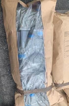 Cannabis found packed and ready to go at an empty café on Ecclesall Road in Sheffield