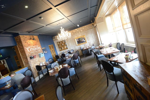 Let There Be Crumbs is one of Sunderland's only dedicated tearooms and is great for larger groups. Its regular afternoon tea is £16.95 for one or £24.95 for two. You can choose to upgrade and add a glass of Prosecco or Poetic Licence gin, which is distilled next door.