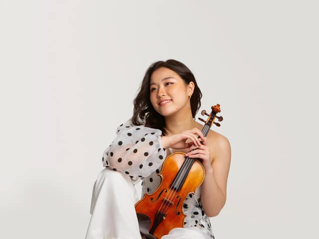 Japanese violinist Coco Tomita is included in the Harrogate Sunday Series programme