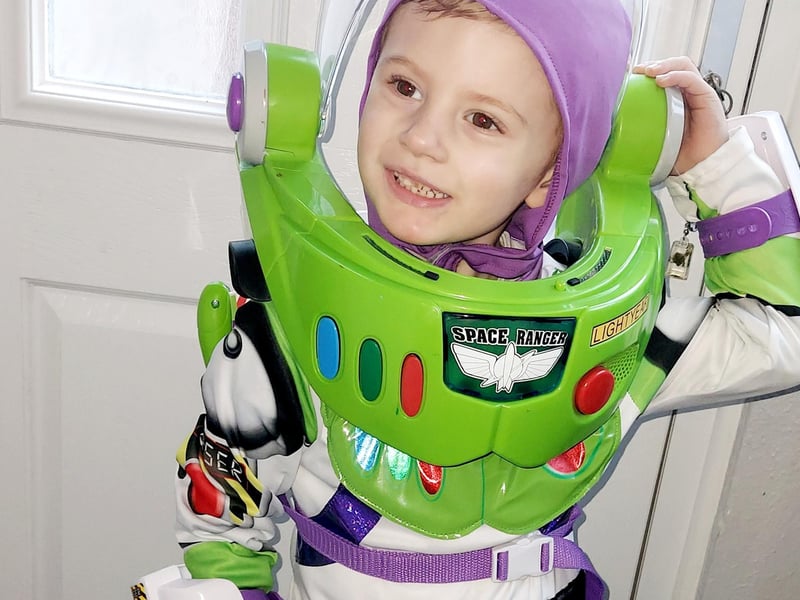 Ashlea Mitchell sent us this great photo of four-year-old Logan.