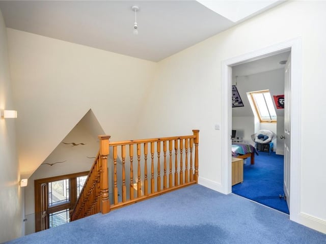 Second floor landing.