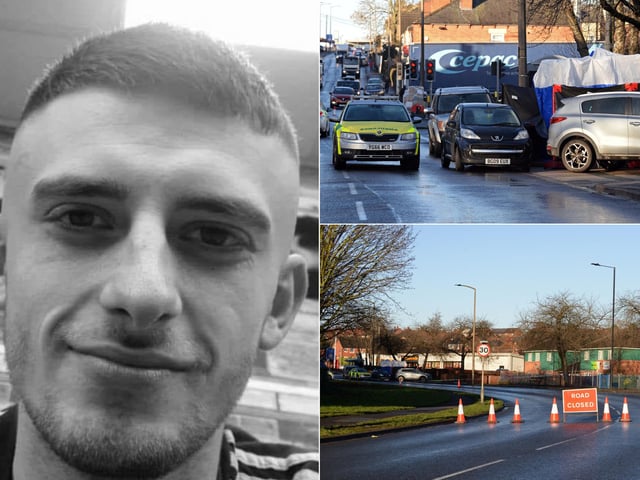 Lewis Williams, aged 20, was shot dead outside the Farmfoods store on Wath Road, Mexborough, at around 5pm yesterday. Despite the efforts of paramedics he was pronounced dead at the scene.