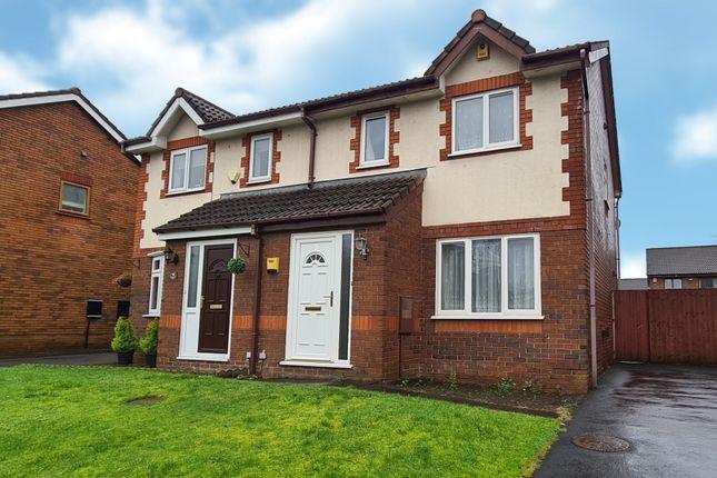 This three-bedroom, semi-detached home is available to rent for £850 per calendar month, from Kingswood Sales & Lettings.