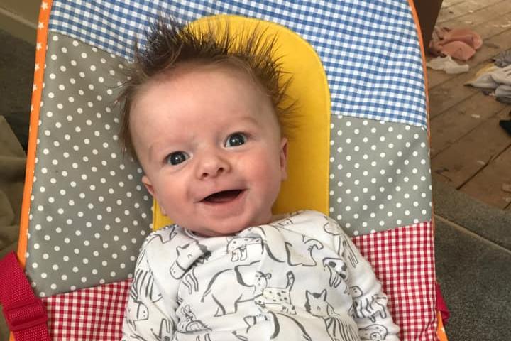 Demi Wynn, said: "Harvey Galley was born on 4th December 2020 at 18.05pm on a snowy Friday weighing 7 pounds 10 ounces."