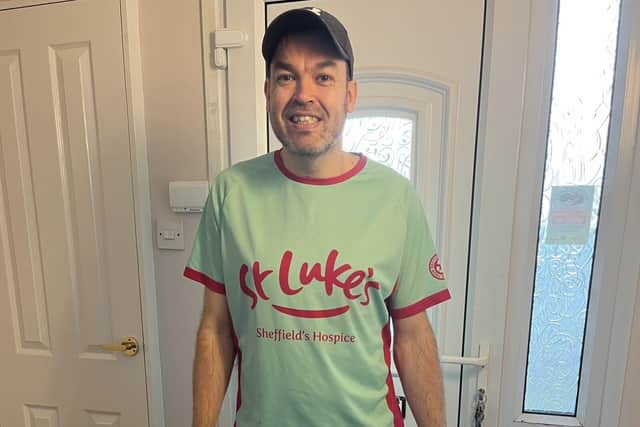 Peter Channer is taking on three running challenges for St Luke's Hospice