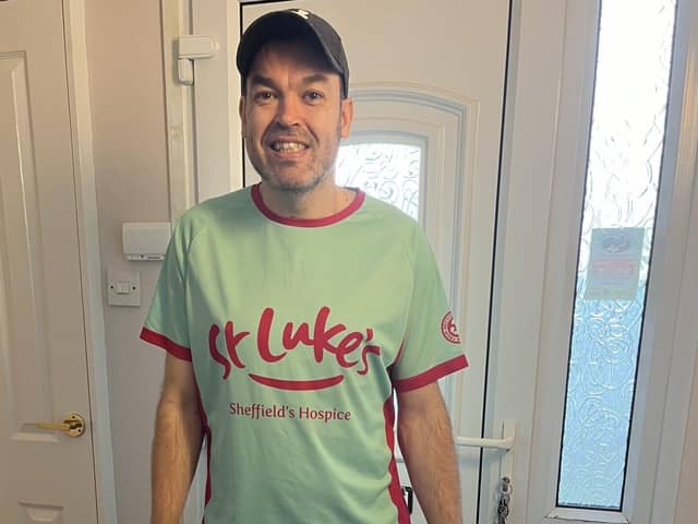 Peter Channer is taking on three running challenges for St Luke's Hospice