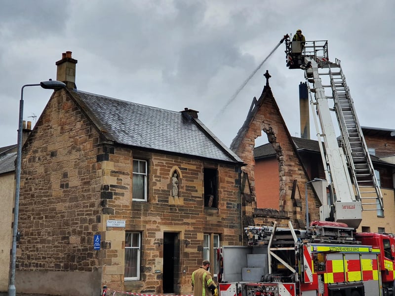 More than 30 firefighters attended the scene after the alarm was raised at 2.40am on Wednesday, July 28, to get the fire under control.