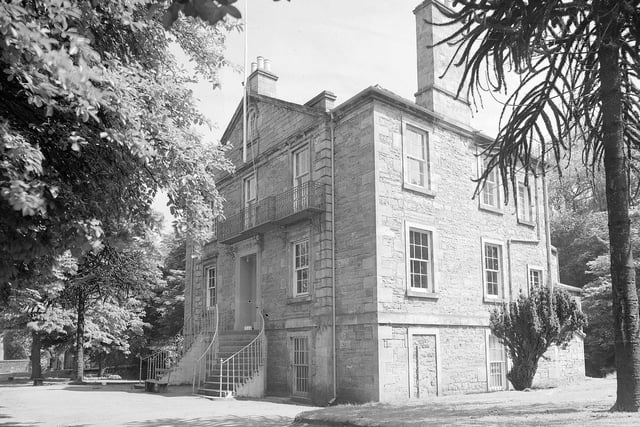 Spylaw House, in Colinton's Spylaw Park, pictured in June 1954.