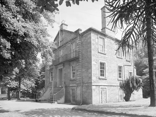 Spylaw House, in Colinton's Spylaw Park, pictured in June 1954.