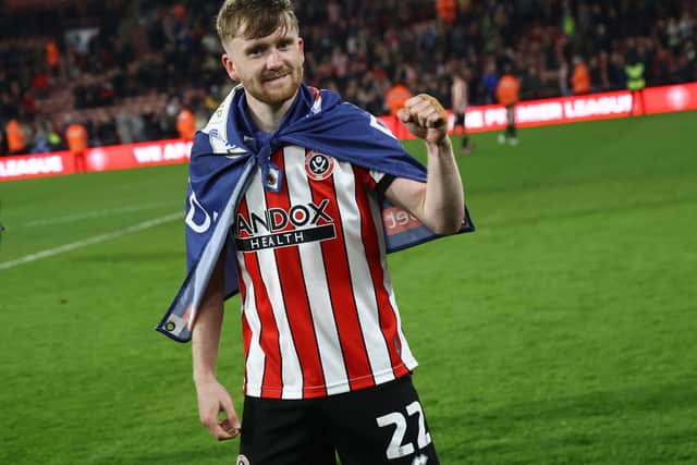 Tommy Doyle believes he can become a better goalscorer after spending time with Sheffield United: Darren Staples / Sportimage