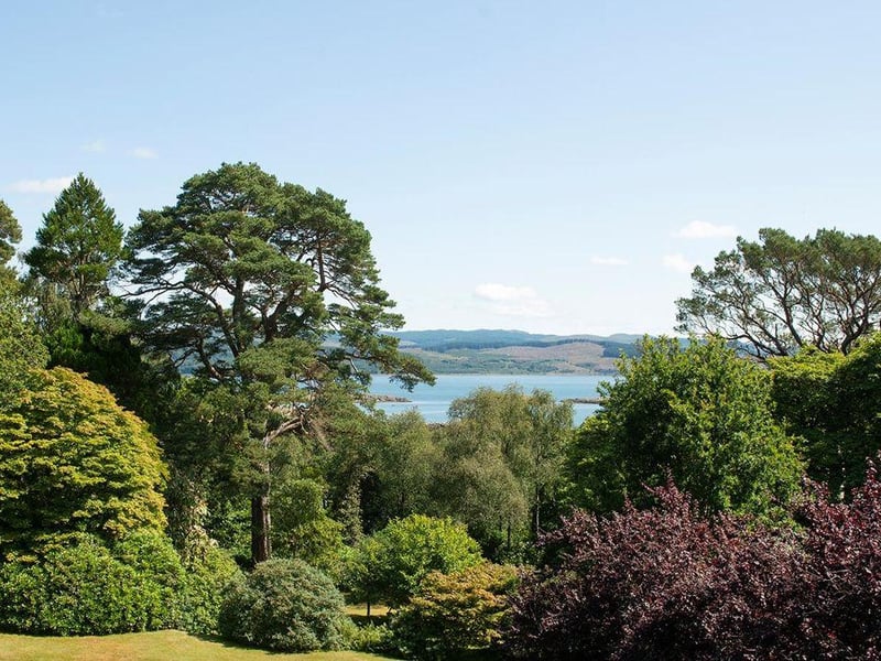 View from gardens.