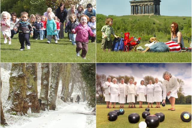 Sunderland and County Durham's parks have been in the picture hundreds of times over the years. Were you pictured in our mini retro selection?
