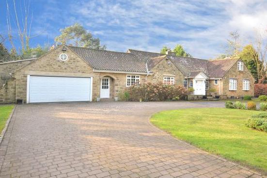 Three Gables, Manor House Lane, Alwoodley, is "set in what can fairly be described as one of the finest positions in North Leeds", according to online property website Zoopla. The four-bedroom detached bungalow is on the market with Fine & Country for offers of more than £1.75 million.