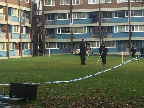 People living in flats near the scene of a shooting on Broomhall’s Exeter Drive in the early hours of Saturday have told how scared they are by worsening crime on the estate.