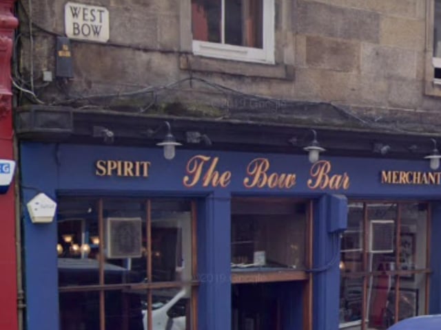 The Bow Bar sits on Victoria Street in Edinburgh.