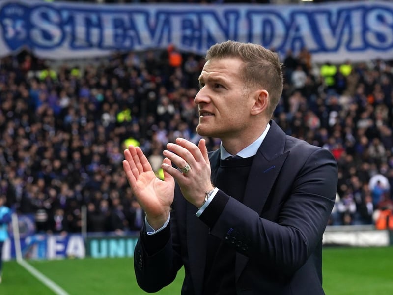 The ex-Rangers midfielder has been listed as a possible option for the head coach role next year. Already had one stint as interim manager prior to the appointment of Philippe Clement. Could Davis return to the dugout?
