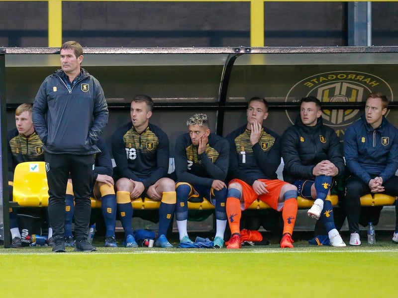 Mansfield Town manager Nigel Clough.