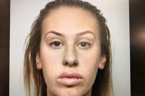 Pictured is former HMP Moorland prison officer Hannah Fulcher, of Westgate, Lincolnshire, who pleaded guilty to misconduct in a public office, conspiring to supply class A drugs and conspiring to convey an illegal device into prison. Sheffield Crown Court heard in February how Fulcher worked at HMP Moorland, in Doncaster, and became involved with inmate and dealer Ryan Doyle, aged 30, and agreed to collect and deliver ecstasy drugs for him. Judge Peter Kelson QC jailed Fulcher, aged 21 at the time of sentencing, to five years of custody.