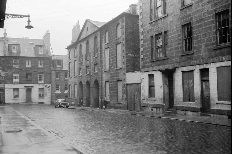 St James Place Church - Little King Street - which had been closed for 30 years, 1960s.