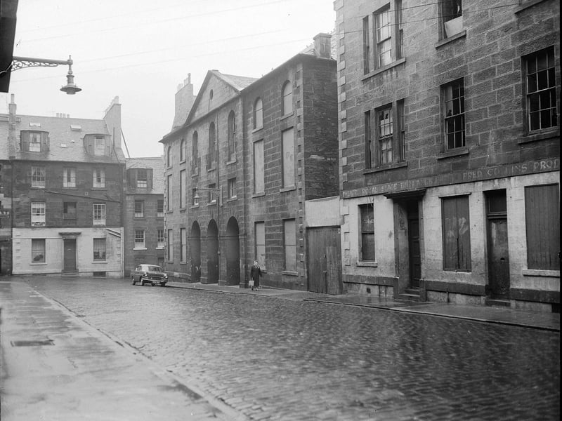 St James Place Church - Little King Street - which had been closed for 30 years, 1960s.