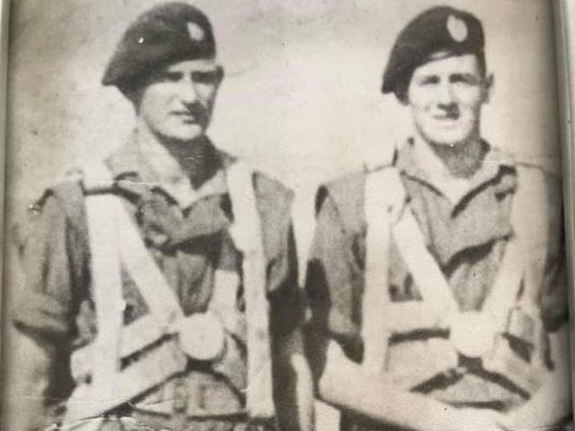 "That's my grandad on the left."