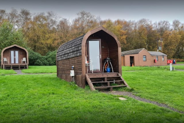Ernest's Retreat Glamping Site, Highashes Lane, Chesterfield, S45 0LH. Rating: 4.8/5 (based on 76 Google Reviews).