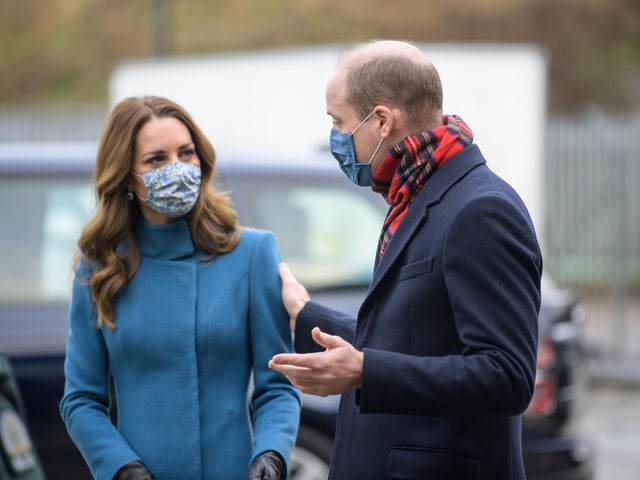 The royal pair pictured during a visit to the Scottish Ambulance Service response centre in Newbridge, Edinburgh, on the second day of a three-day tour across the country.