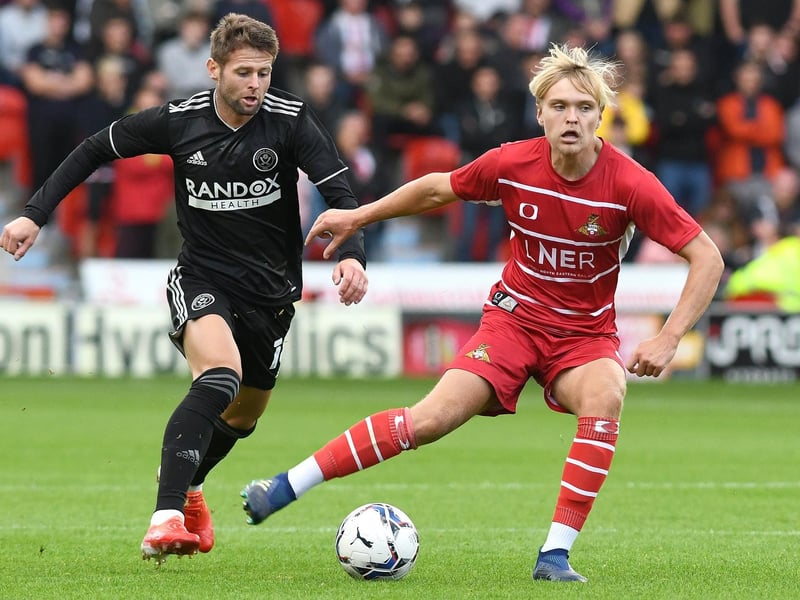 Understandably tired as the game wore on but was a bundle of energy prior to that, popping up in space and making some excellent forward passes. Some of his more ambitious attempts were a little wayward but the intent was always there.