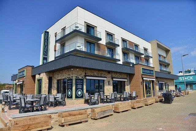 The Seaburn Inn pub and restaurant is open seven days a week and serves food from 7.30am to 9pm. As well as plenty of indoor seating, there's an outdoor area which overlooks the pub's play area for those with kids in tow. No need to book, walk ins welcome.
