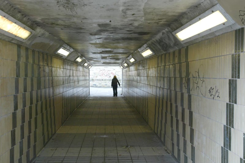 Pedestrian subway Doncaster Central: One stop and search.  For controlled drugs (1)