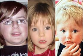 Andrew Gosden, Madeleine McCann and Ben Needham are some of the UK's highest profile missing persons cases.