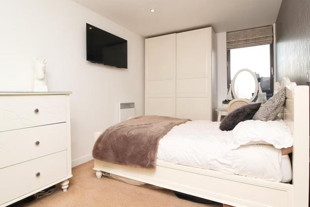 This bedroom is the largest and comes with an en-suite.
