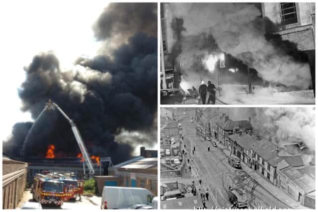 We have put together a picture gallery showing some of Sheffield's most dramatic fires of the last 60 years, after International Firefighters Day was marked this week