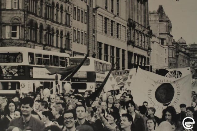 While there had been a string of gay pride rallies and marches in the eighties and nineties, never before had Scotland’s LGBT community been united in such a way and in such large numbers.