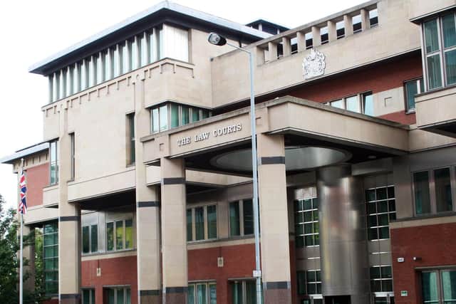Two men are standing trial at Sheffield Crown Court accused of grooming seven girls aged between 12-15 by plying them with cash, e-cigarettes, alcohol and drugs.