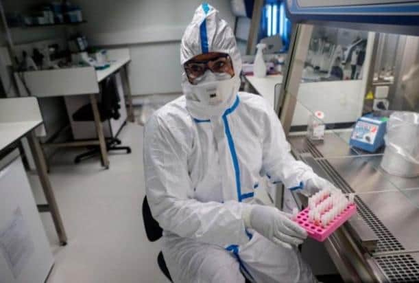 Coronavirus medics.
