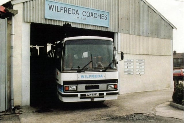 Did you ever take a trip on a Wilfreda Beehive coach?