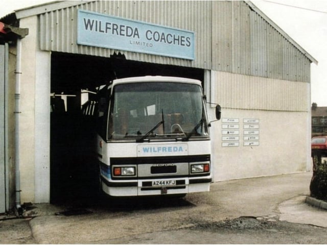 Did you ever take a trip on a Wilfreda Beehive coach?