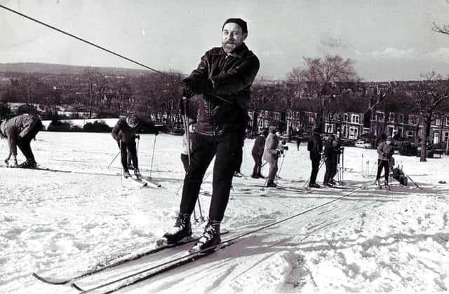 Ski-ing run in Meersbrook Park
March 7, 1970